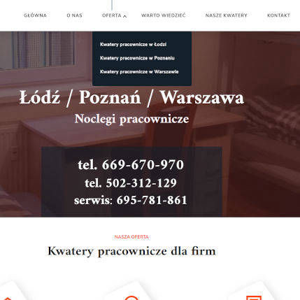 Strona WWW, social media, Google ADS - pracownicze.com.pl